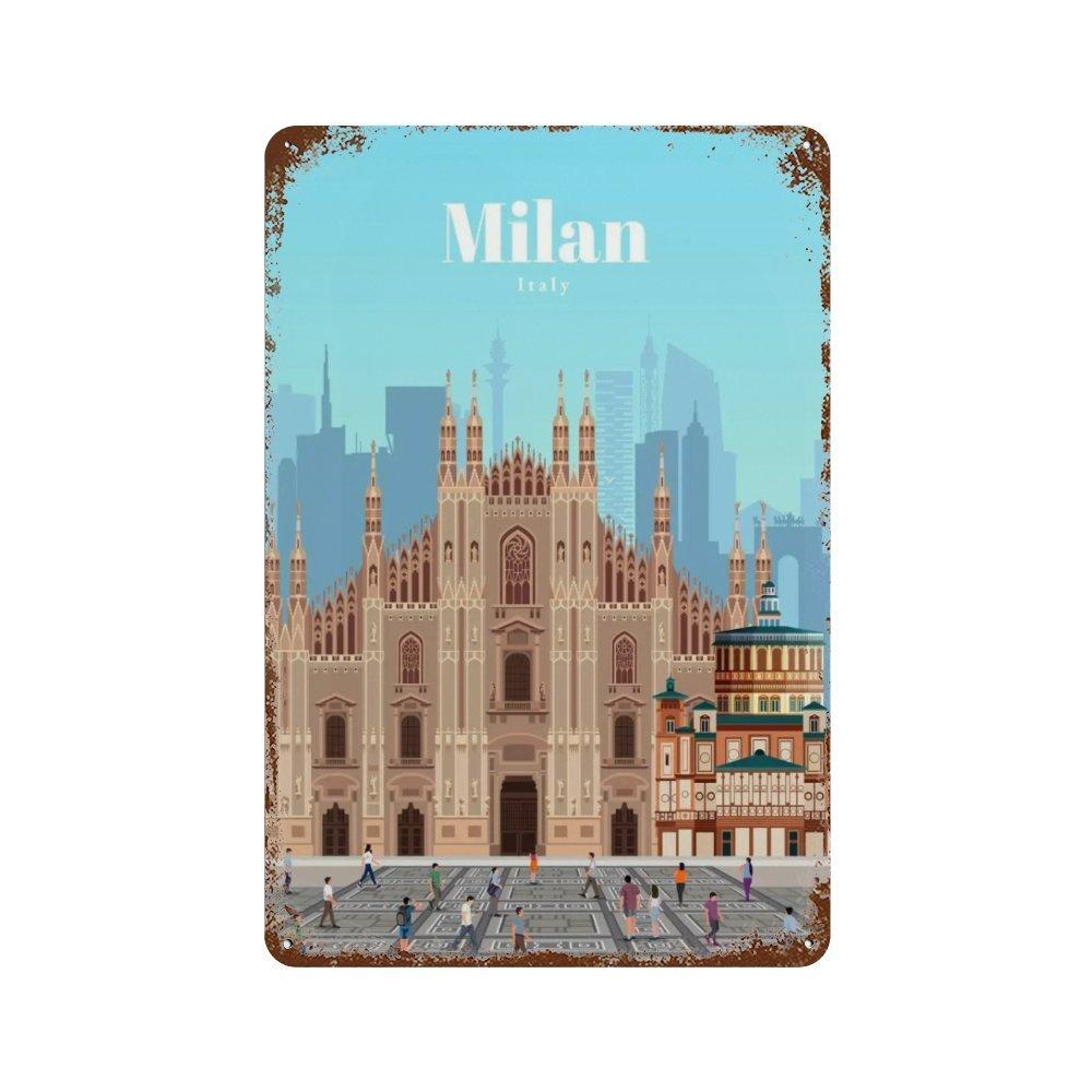 Amsterdam London Iceland Bali Travel Poster Metal Sign Plaque Retro Plates For Club Man Cave Bar Hotel Cafe Wall Decor