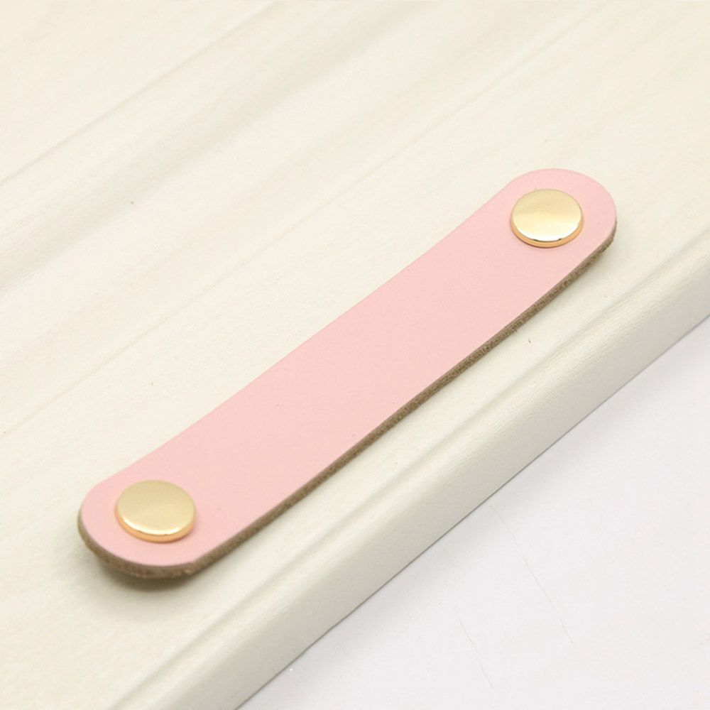 Кухонный шкаф Фурнитура для шкафа Мягкие ручки для ящиков Мебельные ручки Кожаные ручки Дверные ручки