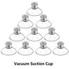 10 шт. Вакуумные присоски-крючки 50 мм Прозрачные присоски Стеклянные присоски для ванной комнаты Сильные присоски для стекла автомобиля Окна ванной комнаты