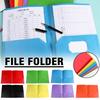 5pcs Expanding File Folder for Documents Portable Paper Organizer for School Office Supplies A4 Size