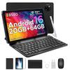 Doogee Планшет TAB A9+ Android 16, 11-дюймовый планшет 8580 мАч с клавиатурой, T7200 Восьмиядерный, 20 ГБ + 64 ГБ / 2 ТБ Планшеты с пером, 2 динамика, Мышь и чехол