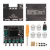 ZK MT21 Bluetooth Power Amplifier Board 2.1 Channel DC 12V‑24V Sound Power Amplifier Module for