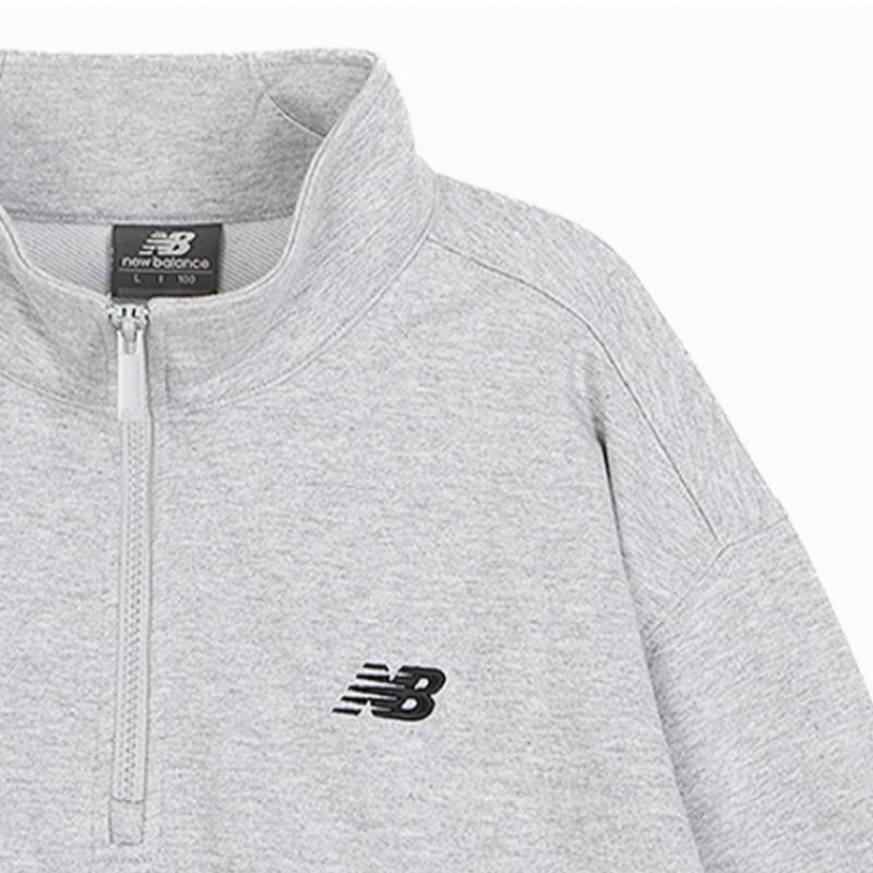 New Balance Long Sleeve Tee Lqj Nbncfco103 Ac Common Essentials Half Zip Up
