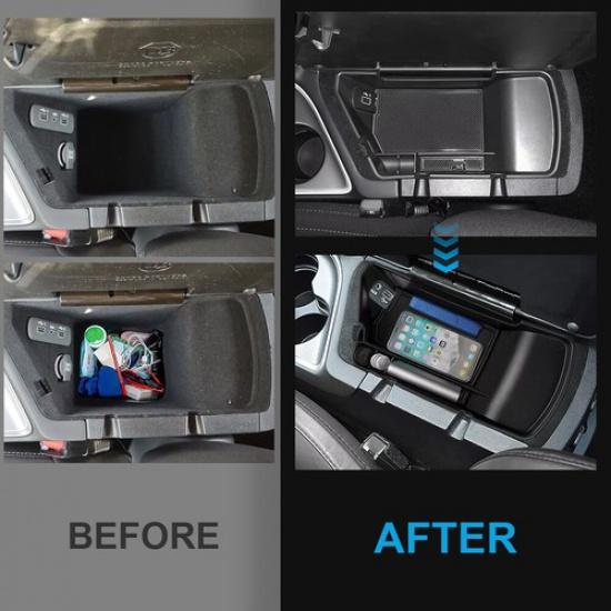 For Dodge Challenger 2015- Center Console Dash Storage Tray Accessories