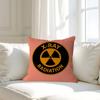 Креативный логотип R-Radiation Персонализированное изображение Текст Домашние Декоративные Подушки Бытовые Подарки 45x45см