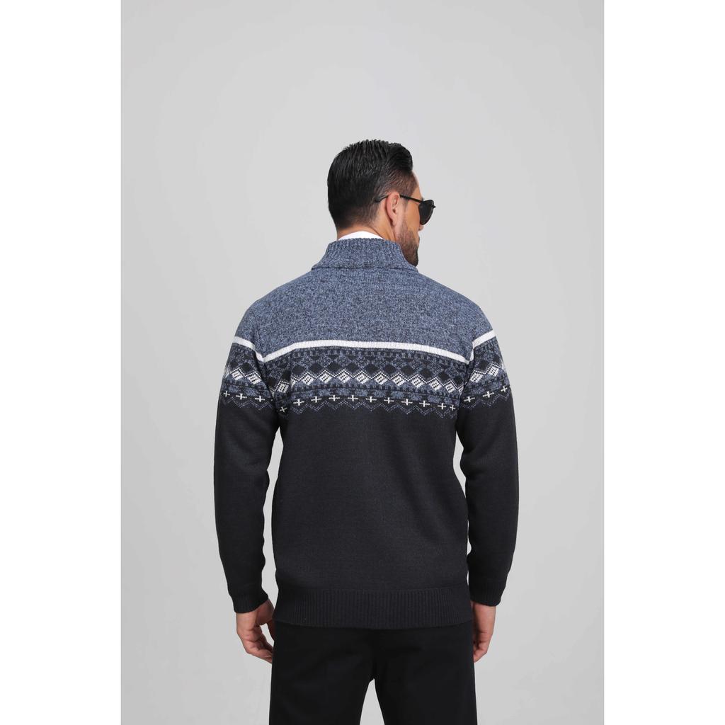 Cozy Up Свитера для мужчин, мужской кардиган на молнии, повседневный вязаный свитер с воротником-стойкой и карманами, куртки для мужчин