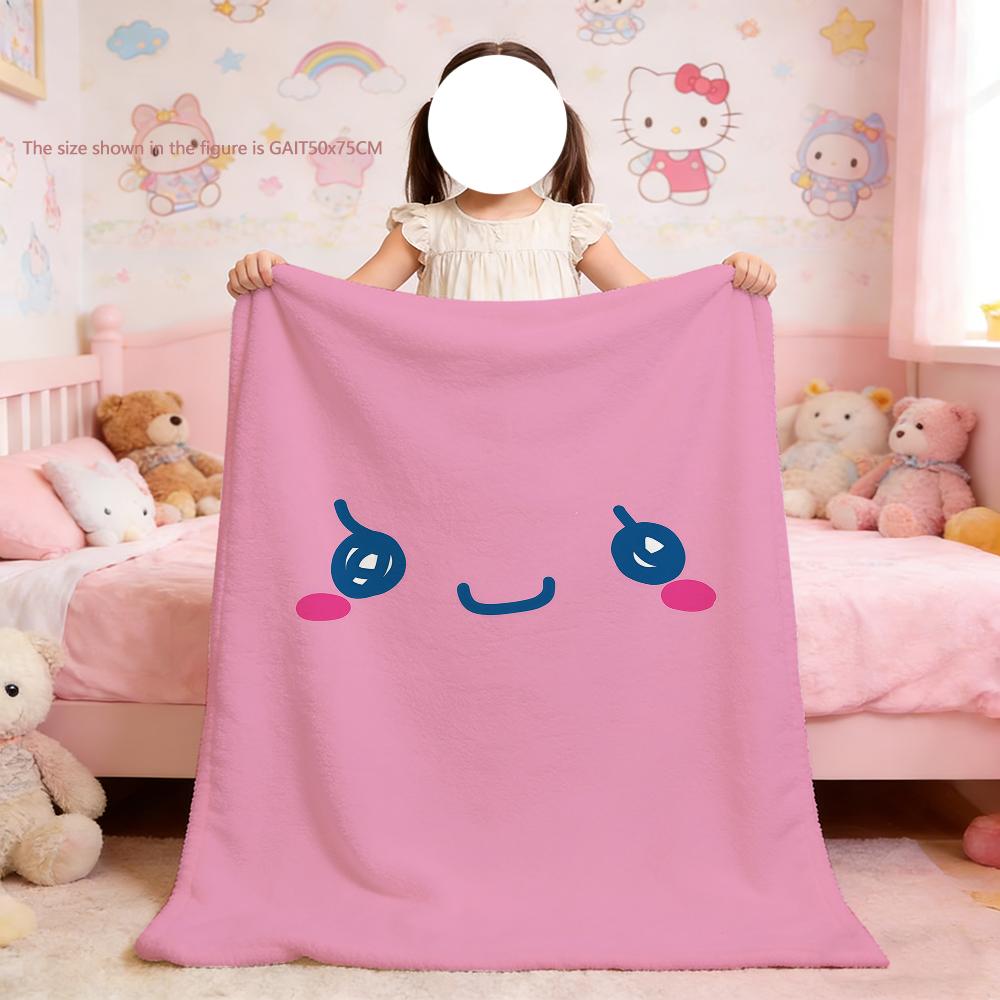 Плед T-Tamagotchi для мягкого пледа для пикника, кровати, дивана, дома, спальни, уютный, теплый, комфортный