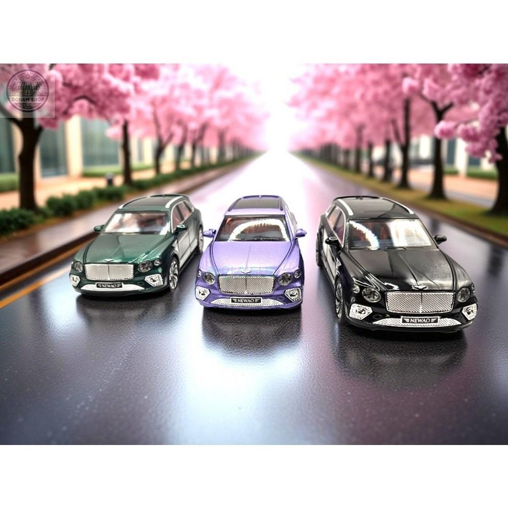 Модель Bentley Bentayga SUV литая 1:Масштаб 1:24, Фиолетовый