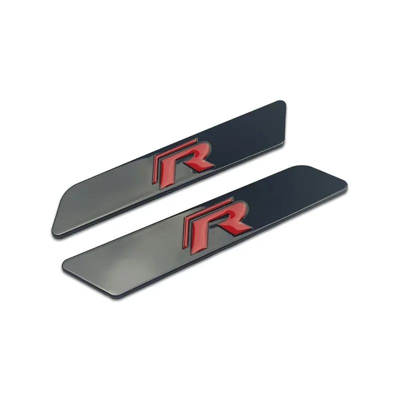 AABIO1 3D Metal for VW Volkswagen Golf Polo Tiguan Passat Bora Jetta Touran Caddy GTI T-Roc Car Side Fender Emblem Sticker Trunk Badge