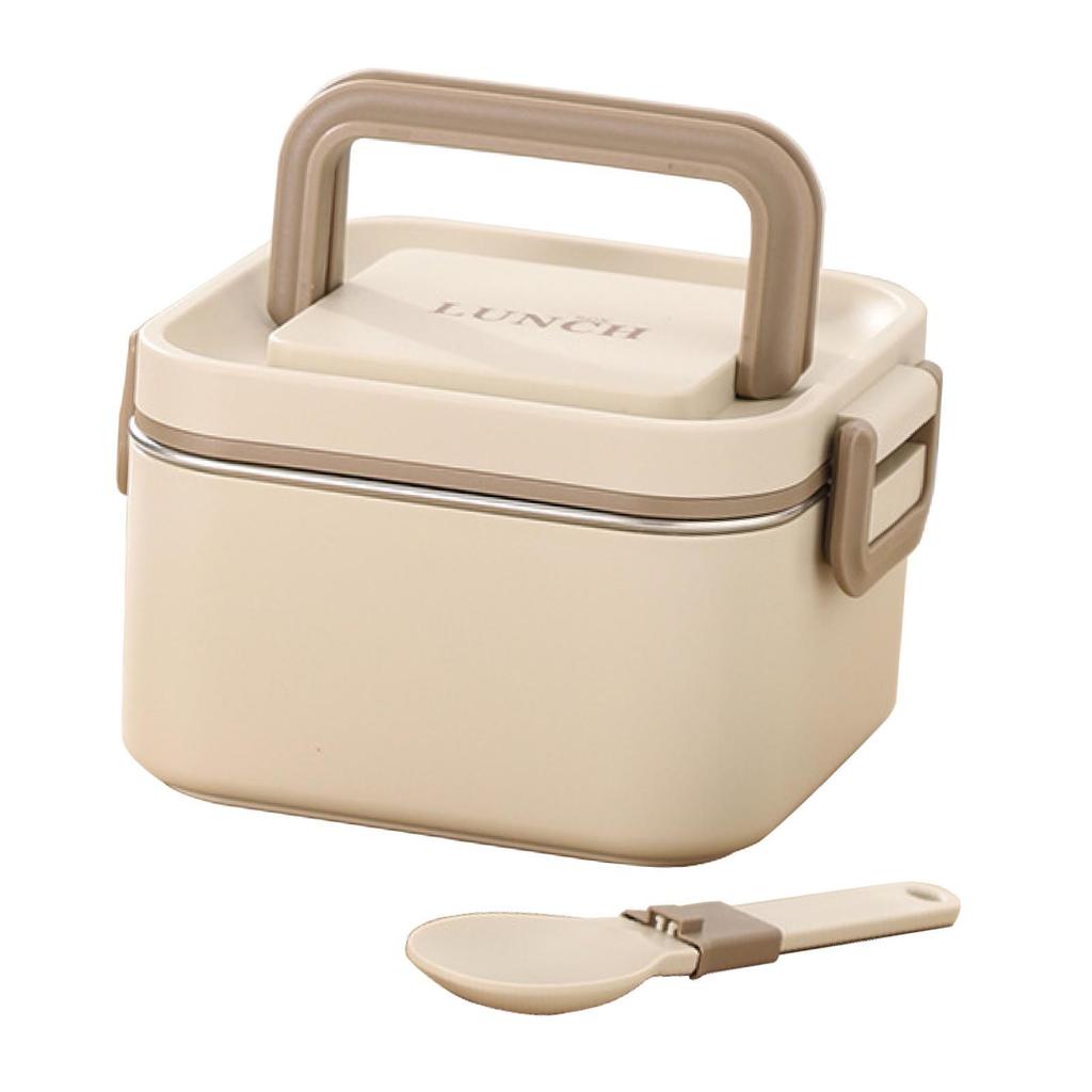 Коробка для бенто Микроволновая Легкая Герметичная Ланч-бокс для взрослых Штабелируемый Контейнер для приготовления еды