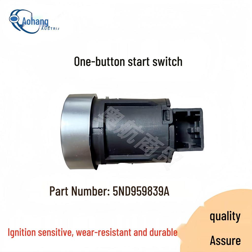 Volkswagen Tiguan One-Button Start Ignition Switch 5ND959839A