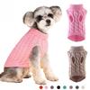 Dog Sweaters for Small Dogs Winter Warm Dog Clothes Turtleneck Knitted Pet Clothing Puppy Cat Sweater Vest Chihuahua Yorkie Coat