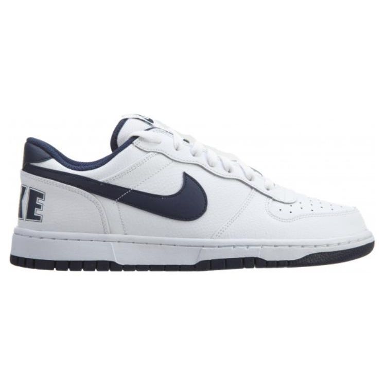Большие кроссовки Nike Low White Midnight Navy Unisex 355152-140