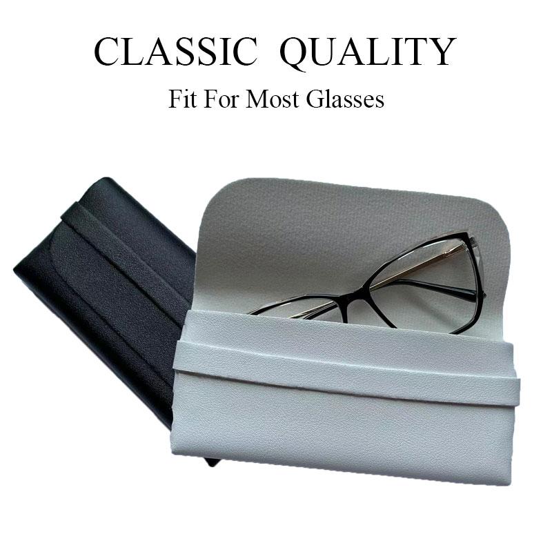 Модные футляры для очков Кожаный футляр для очков Мягкий футляр Держатель для очков