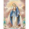 DIY Diamond Painting The Virgin Mary Cross Stitch Kit Mosaic Art Diamond Painting Full Circle Diamond Home Decoration