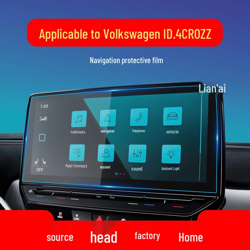 Пленка для навигации и панель центральной консоли для Volkswagen ID.4, ID.6 CROZZ & ID.7 (Аксессуары для интерьера)