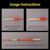10PCS Fluorescent Firefly Fluorescent Rod Light Floating Rod Light  Fishing Tools