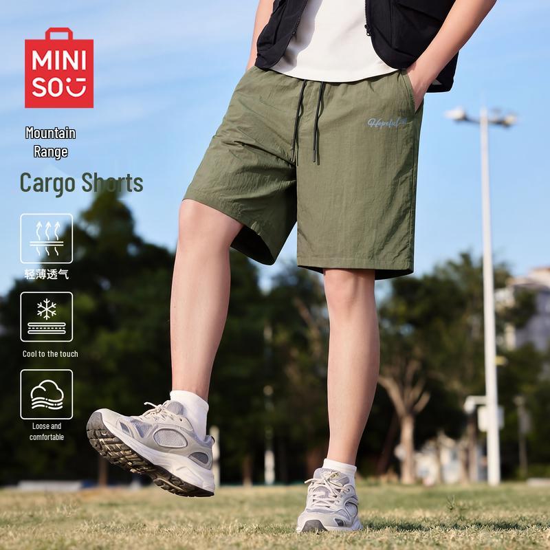MINISO Мужские летние повседневные шорты карго
