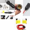 High Quality Heavy Duty 12 V 24 V Lighter Extension Cable Plug With 15A Fuse 3.6M Fuse