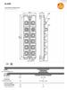 AL4302/AL4102 PROFINET Ethernet Module 8DI8DO IP67