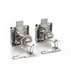 NAIERDI Drawer Lock Wardrobe Cabinet Cam Locks With 2 Keys Same Key Furniture Door Hardware For Office Desk Letter Box Mailbox
