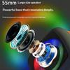 Мини-портативная Bluetooth-колонка с держателем для телефона, RGB-подсветкой, супербасом и 10 часами воспроизведения для путешествий