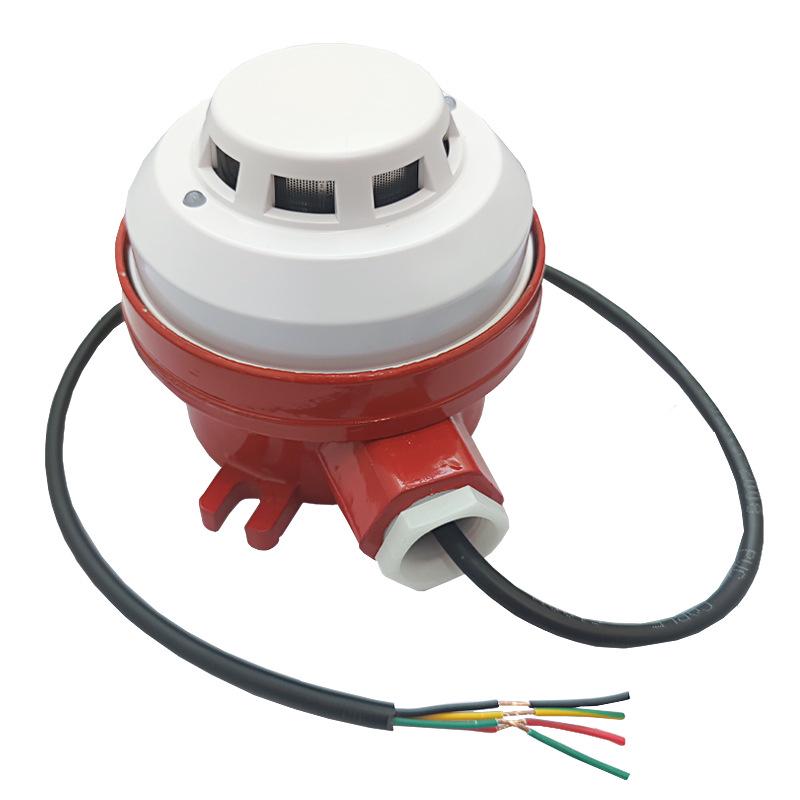 Explosion-proof Photoelectric Smoke & Fire Detector with Wired Network and Fire Protection Certification