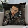 H-Горячий KPOP айдол h-Хёнджин Наволочка Короткий плюш Диван Декоративный Подарок Дом Двусторонняя печать Подушка