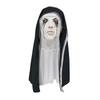 Horror Nun Latex Mask Halloween Haunted House Party Costume Cosplay Accessories