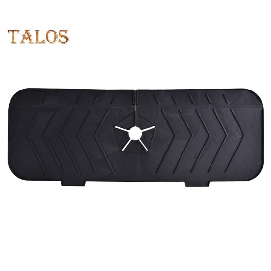 Накладка на смеситель Складной сливной TPR Прочный защитный коврик для столешницы для раковины для отеля