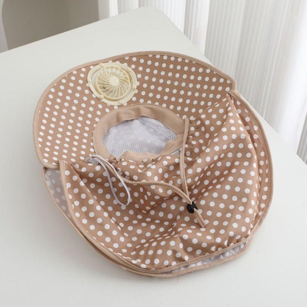 USB Charging Sun Cap Anti-UV Cooling Fan Hat Sunscreen Cap Fisherman Hat Summer Season