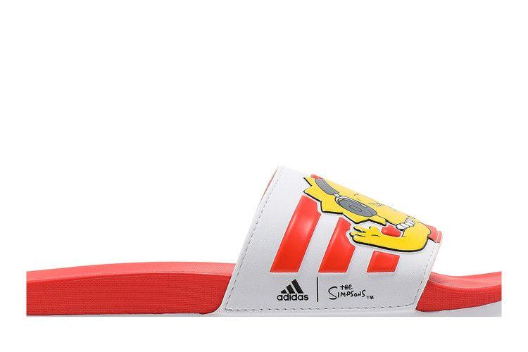 Women's Slides adidas Adilette Comfort Slide The Simpsons Lisa (Women's) Cloud White/Cloud White/Core Black