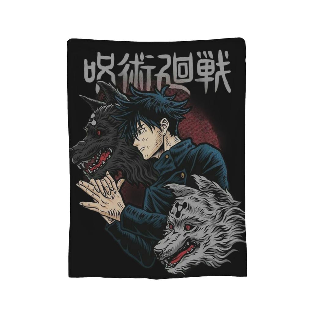 Yuji Itadori From Jujutsu Kaisen Anime Plush Blankets Awesome Throw Blanket for Home 125*100cm Bedspreads,