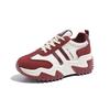 Ins Korean Version of Casual Shoes for Women's 2025 Spring New Thick-soled Heightening Student Sports Running Casual Shoes JC8821