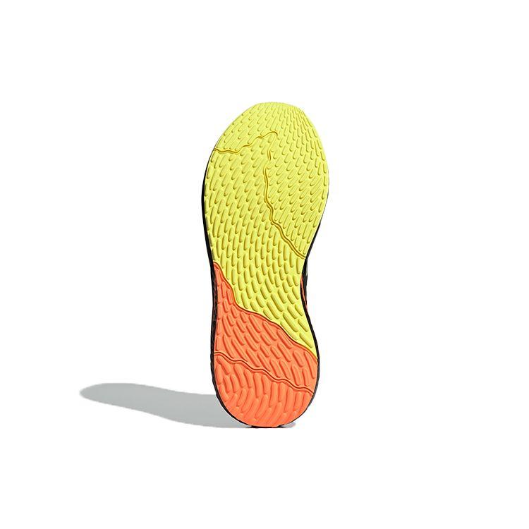 adidas Alphalava Удобная спортивная ткань Износостойкие Нескользящие Низкие Повседневные Кроссовки для бега Унисекс Кроссовки Черный Оранжевый GW2573