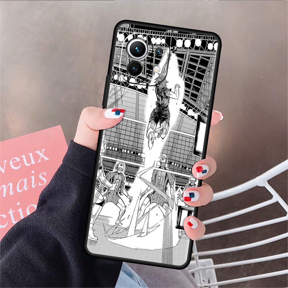Хайкю!! Чехол с рисунком аниме для Xiaomi Mi 11 Lite 5G NE 11T Pro 10T 9T Note 10 12 12X 12S, ультрамягкий силиконовый чехол для телефона