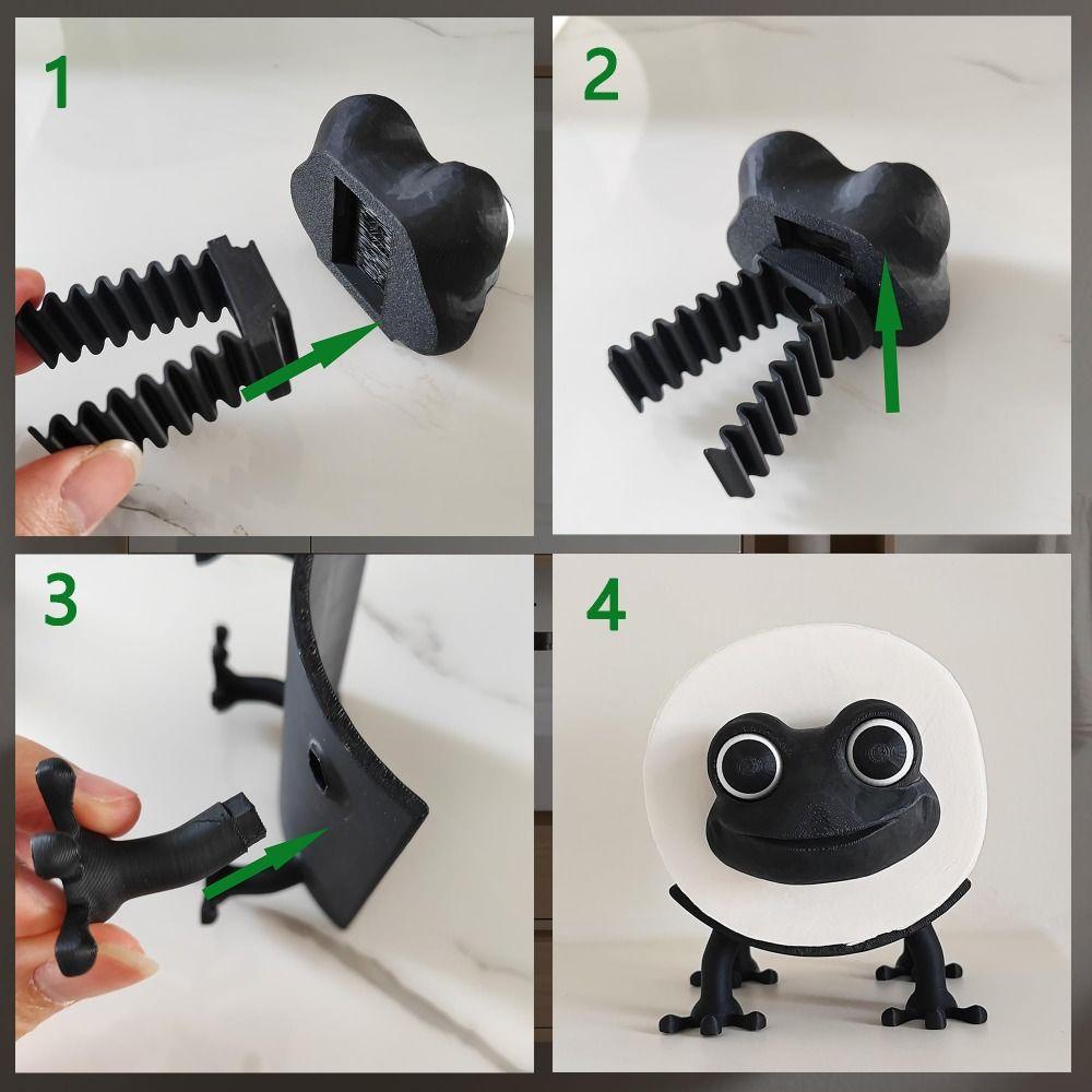 Free Standing Toilet Tissue Rack Frog Dog Bear Toilet Roll Holder Kitchen Tissue Dispenser Home