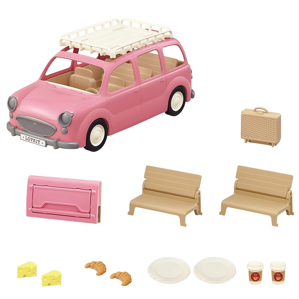 EPOCH Sylvanian Families Пикниковая тележка Игрушка V-06 для детей от 3 лет