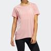Adidas Heat.Rdy Running Tee Women Tops Pink FK0734