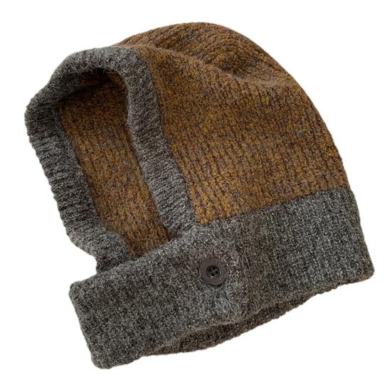 Женская зимняя ветрозащитная теплая вязаная шапка, головной убор, супермягкая износостойкая ультра-толстая теплая шапка-шарф, шапка