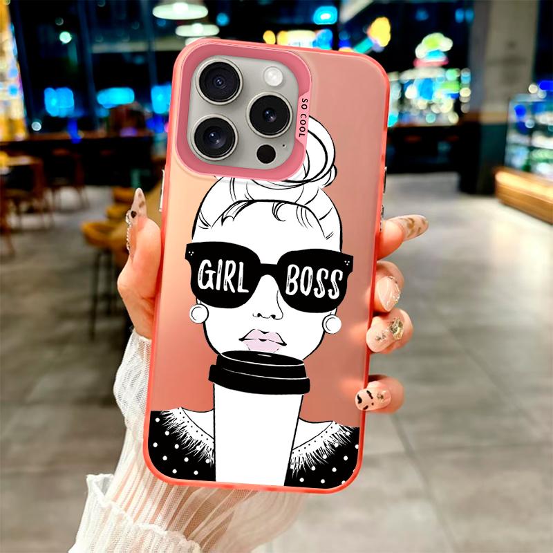 Крутая девушка-босс · Модный стиль" Модный чехол для серии vivo.vivo Y93,vivo Y17,vivo Y20,vivo Y32,vivo S16,vivo S12,vivo Y01,vivo S10e,Y38...