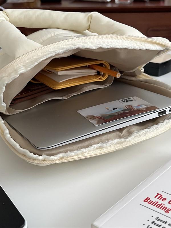 Чехол для планшета в корейском стиле: Подходит для iPad Pro 11-12,9" и ноутбука 14", Одно плечо и ручной