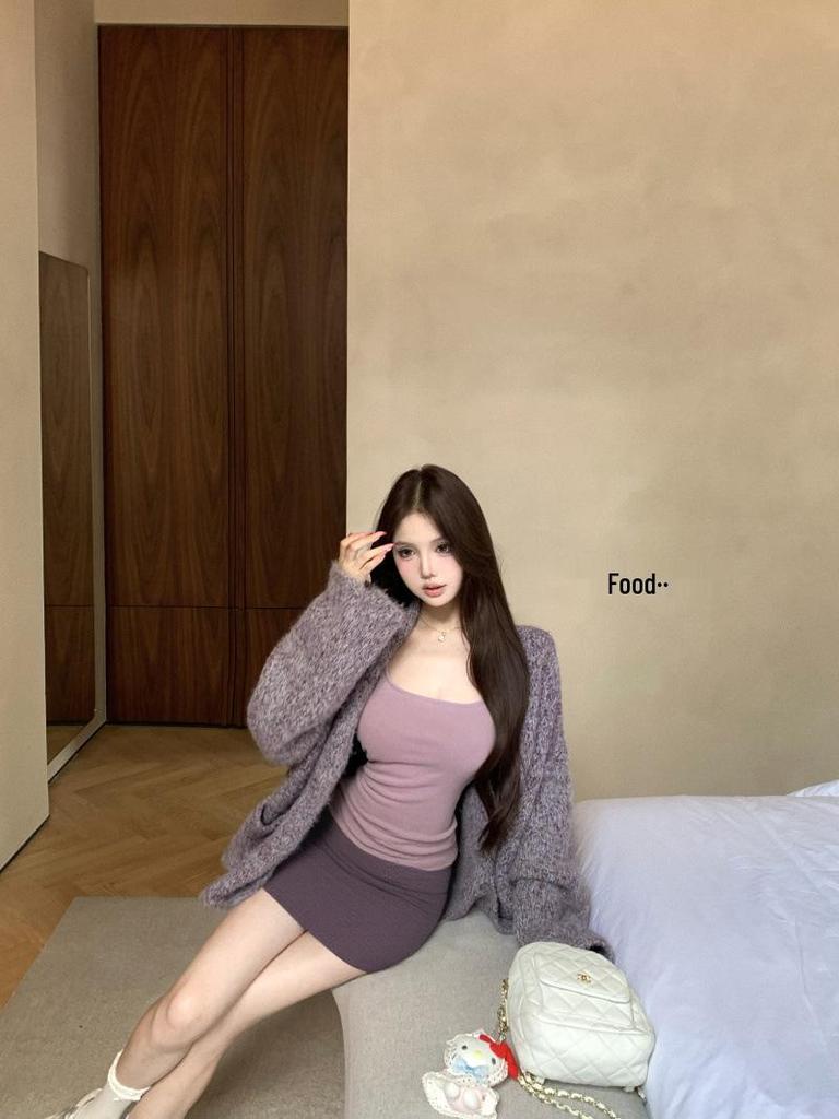 RHGD 2025 Comfy Loose Fit Soft Cardigan Sweater - Non-Scratchy