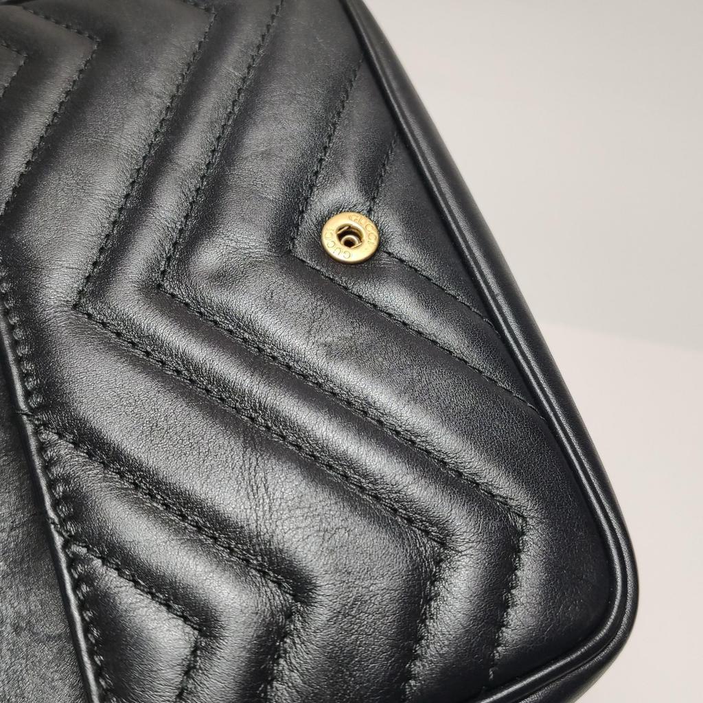 [Pre-Owned] Gucci Handbag 'Black' - Very Good #1CUKKI0