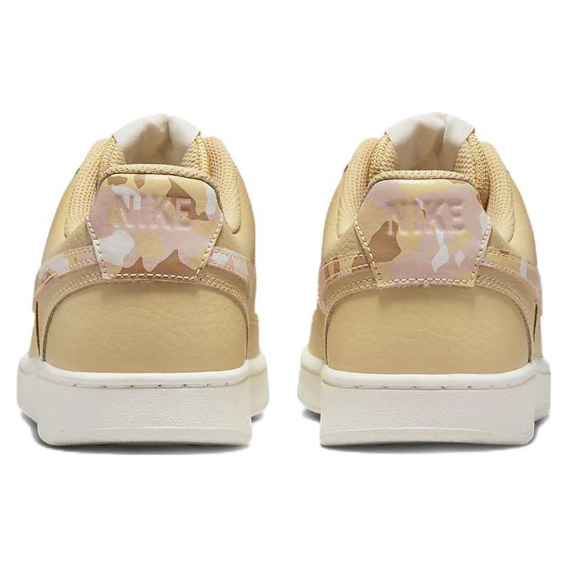 Nike Женские кроссовки Court Vision Low Sesame Camo Tan Sail Pink-Oxford DX3734-200