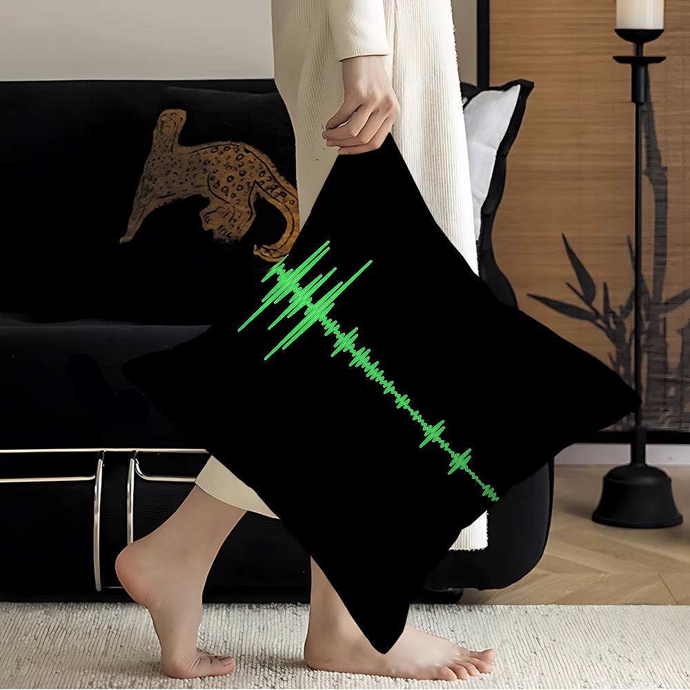 Rock Band TType O NNegativeS Pillow Covers Cartoon Sofa Decorative Home Doublesided Printing Short Plush Cute Cushion Cover