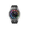 CASIO Unisex Liquid Crystal,Analog Dual Display Series 48.5mm Black Watch GA-2100-7A(Watch8--)