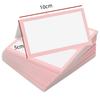 50Pcs Small Tent Card Place Cards Dining Table Decorations Seat Card Fashion Wedding Name Cards
