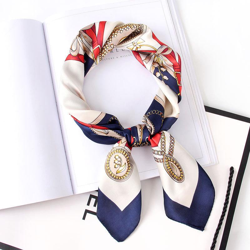 70 квадратных шарф шелковый шарф французский женский высококачественный шарф универсальный подходящий деревенский шарф-рубашка шарф