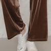 Duran Velvet Healing Wide Pants Dbf3W-9156 2 Colors